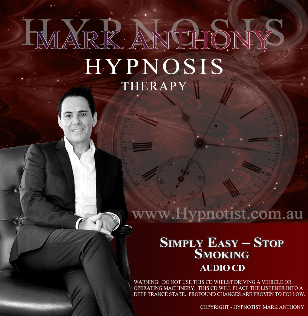 Simply Easy Stop Smoking Audio cd Hypnotist Mark Anthony